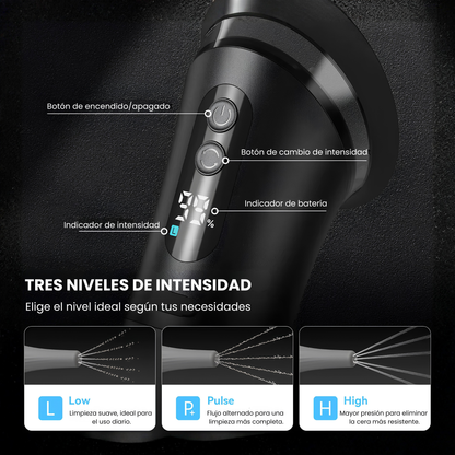Limpiador de oídos eléctrico